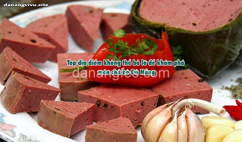 Top Địa Điểm Chả Bò Đà Nẵng Không Thể Bỏ Qua